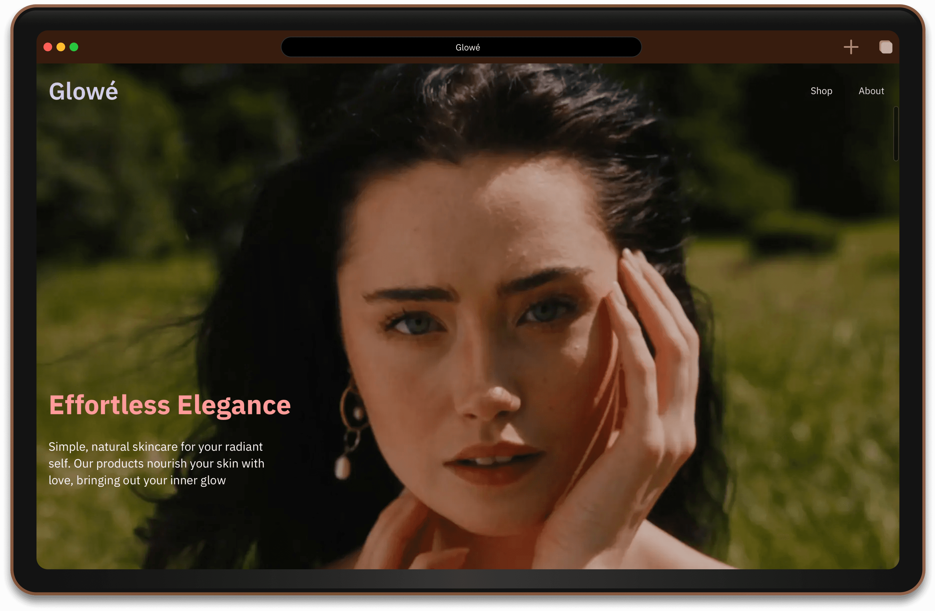 Phone screen with weather App openend